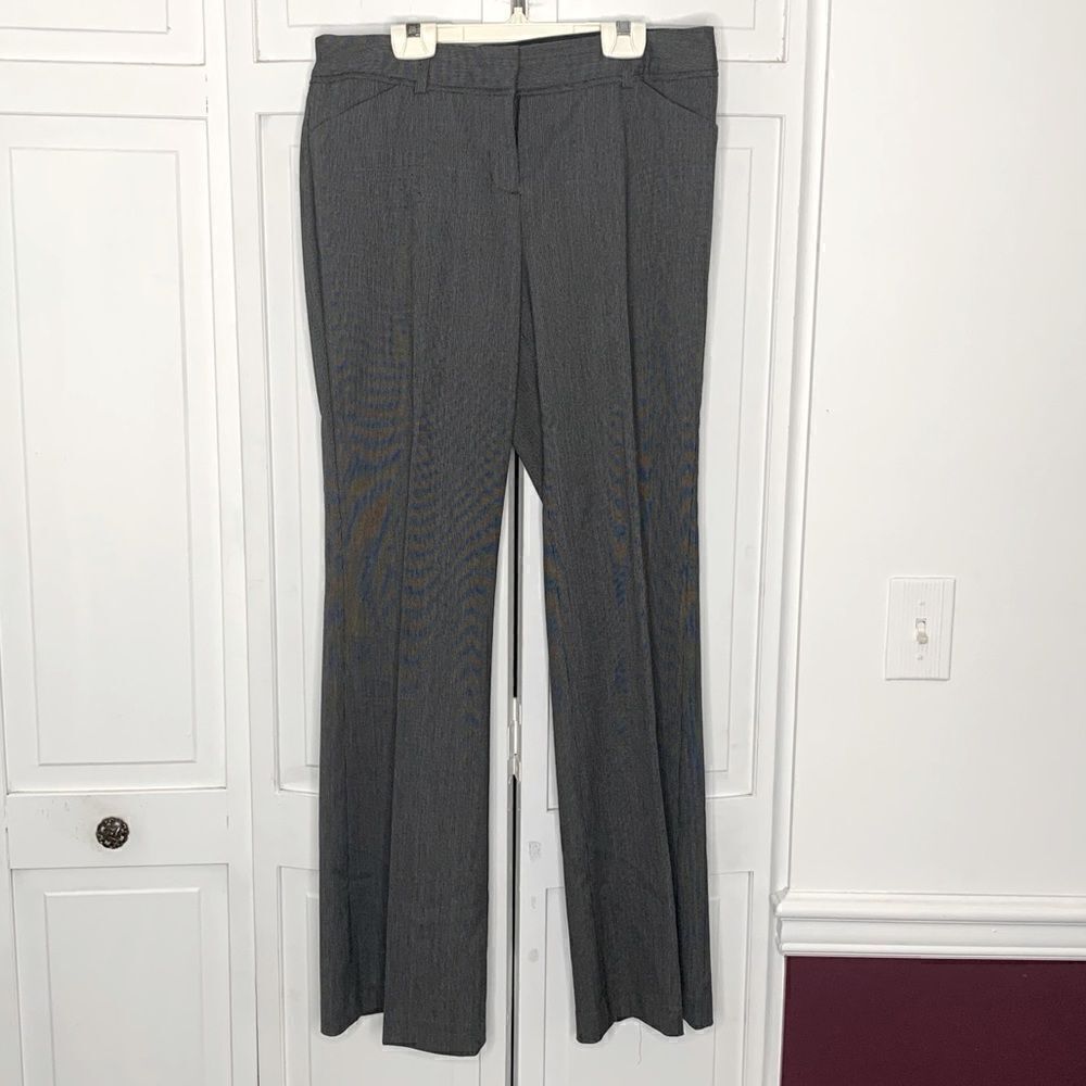 Express Editor Black Grey Dress Pants